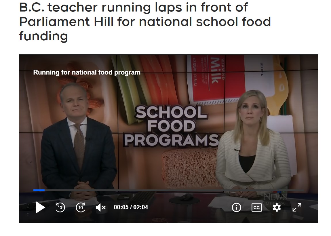 CTV Ottawa School Food Programs segment